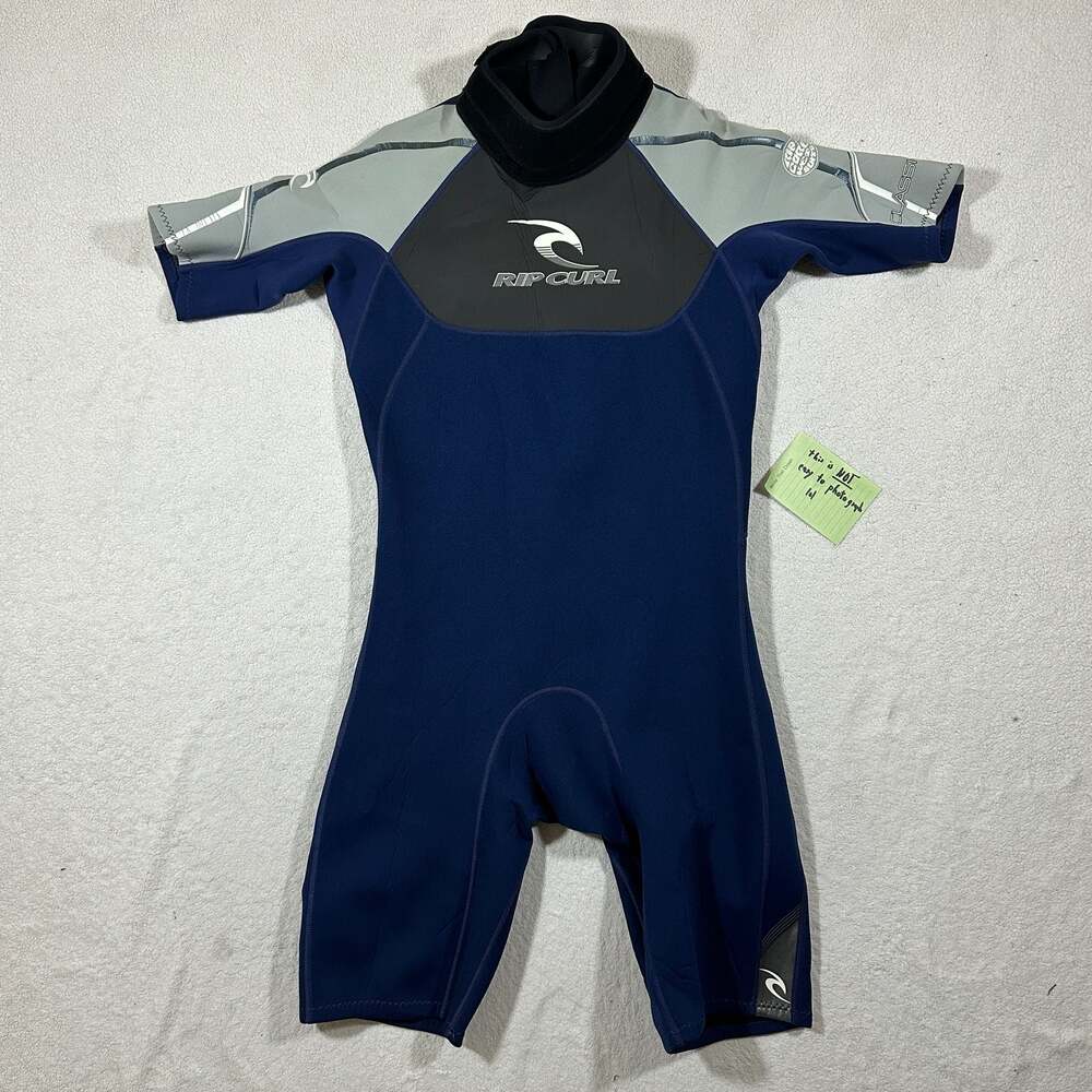 Rip Curl Classic Short Sleeve Springsuit Wetsuit XXL 2mm Neoprene Surf Diving